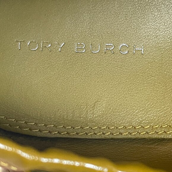 Tory Burch Ballet Loafer Mustard Patent Leather Size: 8 - Picture 11 of 16